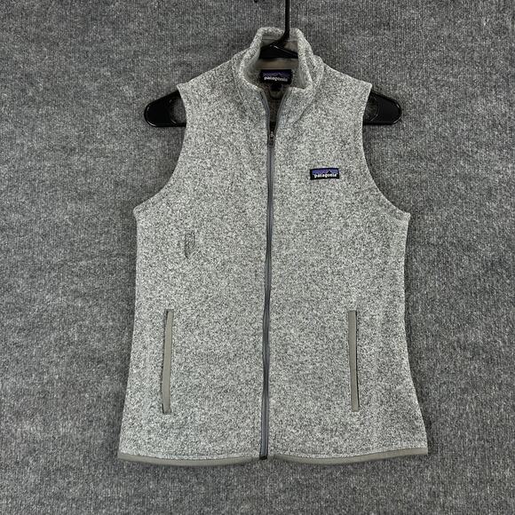 Patagonia Jackets & Blazers - Patagonia Vest Womens Small Better Sweater Fleece Full Zip Gray Outdoor Casual
